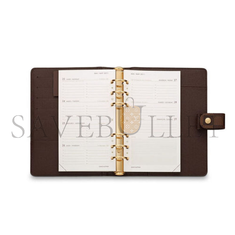 LOUIS VUITTON MEDIUM RING AGENDA COVER R20240 (18.5*14*3cm)